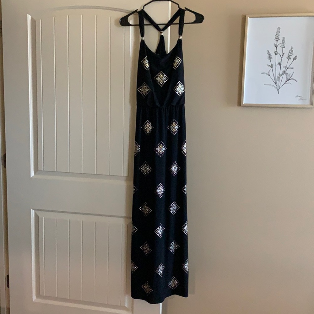 White House black market maxi dress